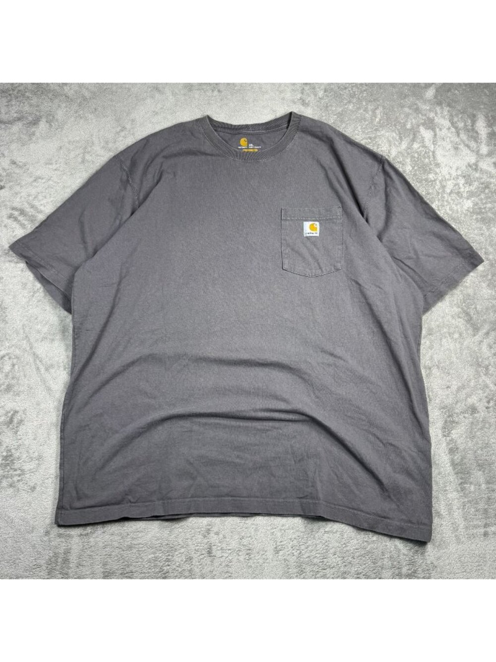 CARHARTT Original Fit Pocket Tee Gray Short Sleeve Shirt Mens 2XL Gorpcore Work